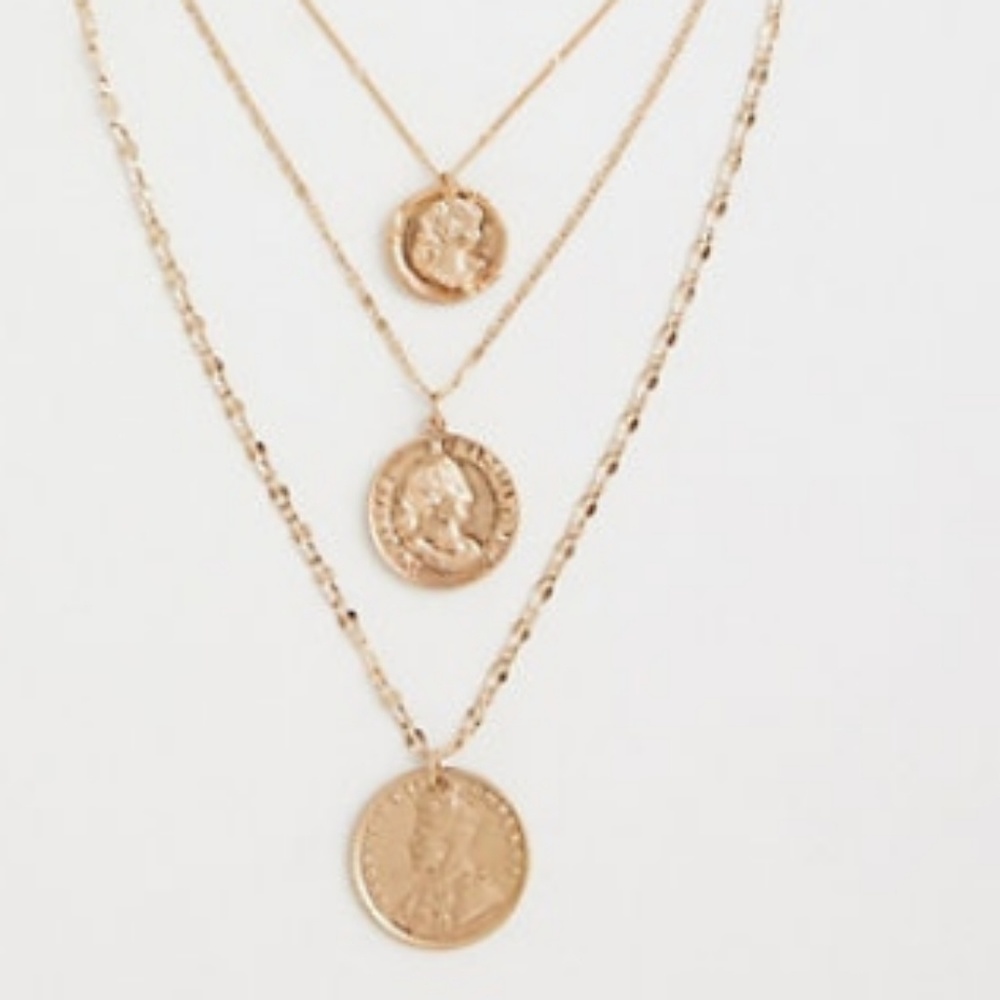 NWT |Torrid Gold coin layered necklace